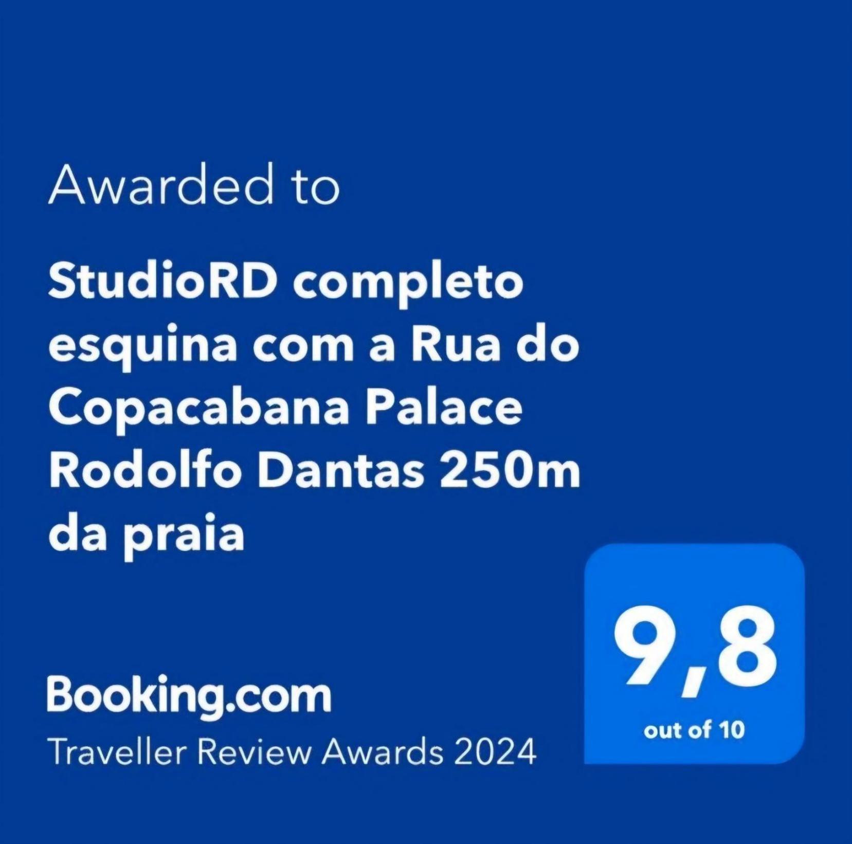 Studiord Copacabana 250M Da Praia Esquina Com A Rua Do Copacabana Palace Rodolfo Dantas ริโอเดจาเนโร ภายนอก รูปภาพ
